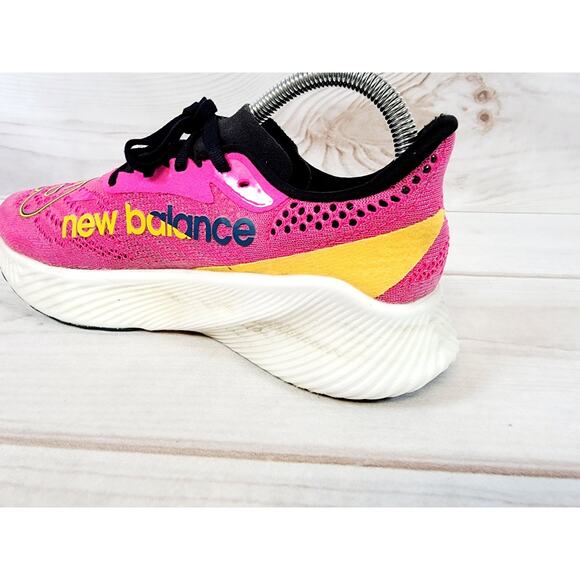 New Balance Womens FuelCell RC Elite V2 WRCELPB2 Pink Running Shoes Sneakers 9 - Picture 16 of 16